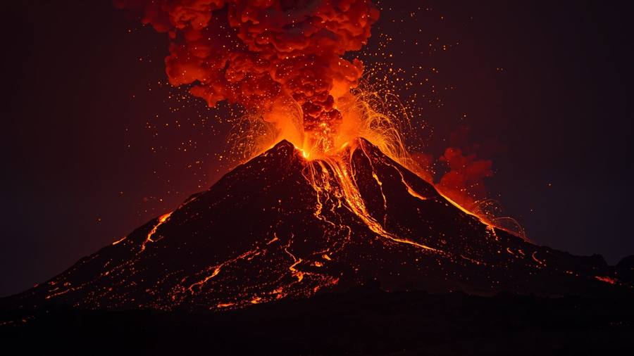 Volcanoes & storms